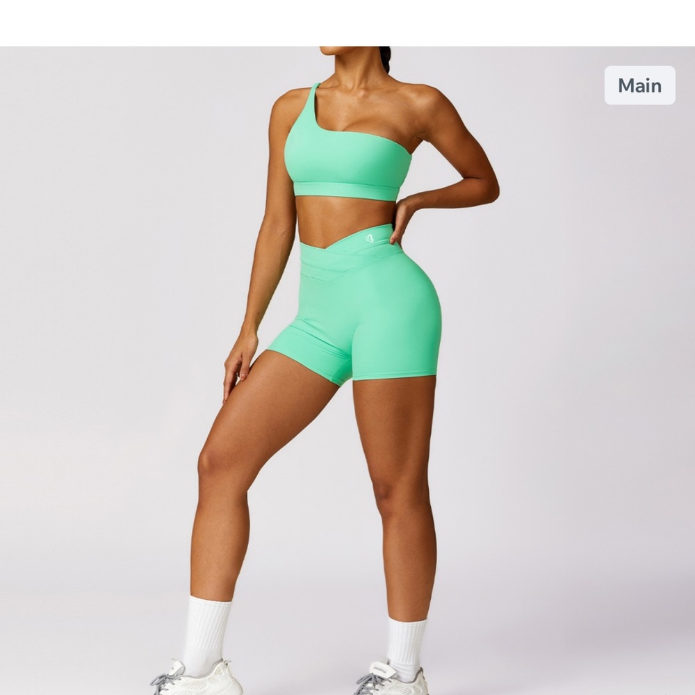2pc Crop and Short set Pilates